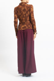 Maglia lupetto in tulle