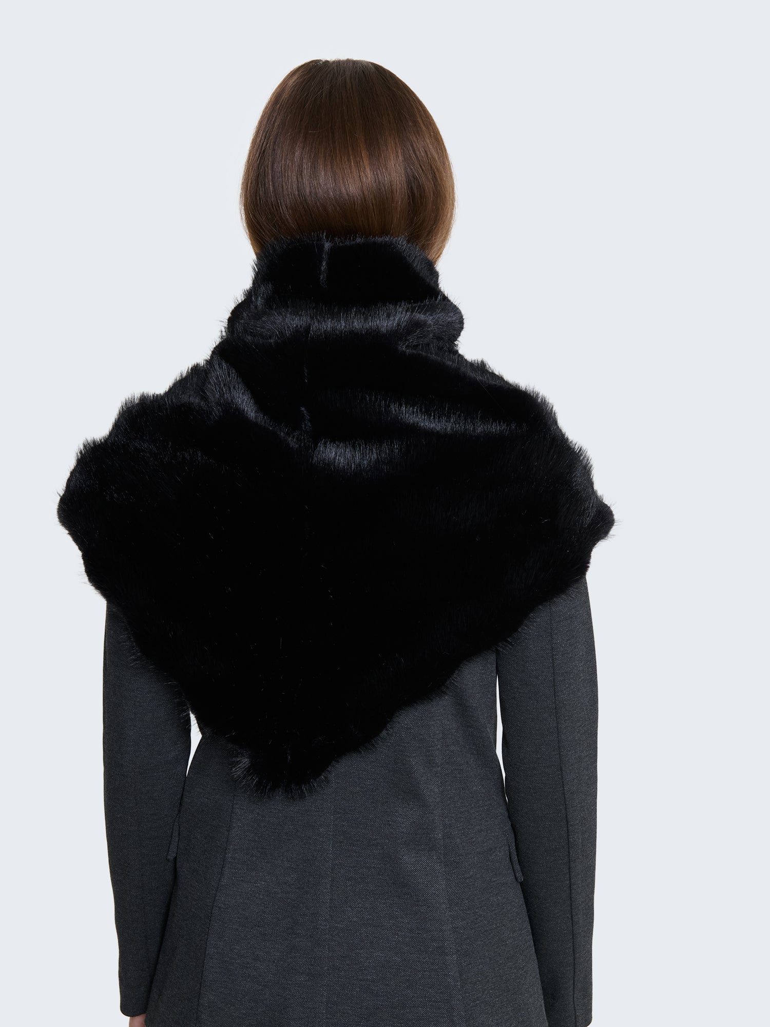 Mantellina in pelliccia