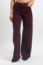 Pantalone wide leg in cotone