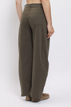 Pantalone barrel in cotone