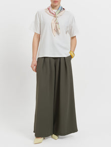 T-shirt con foulard