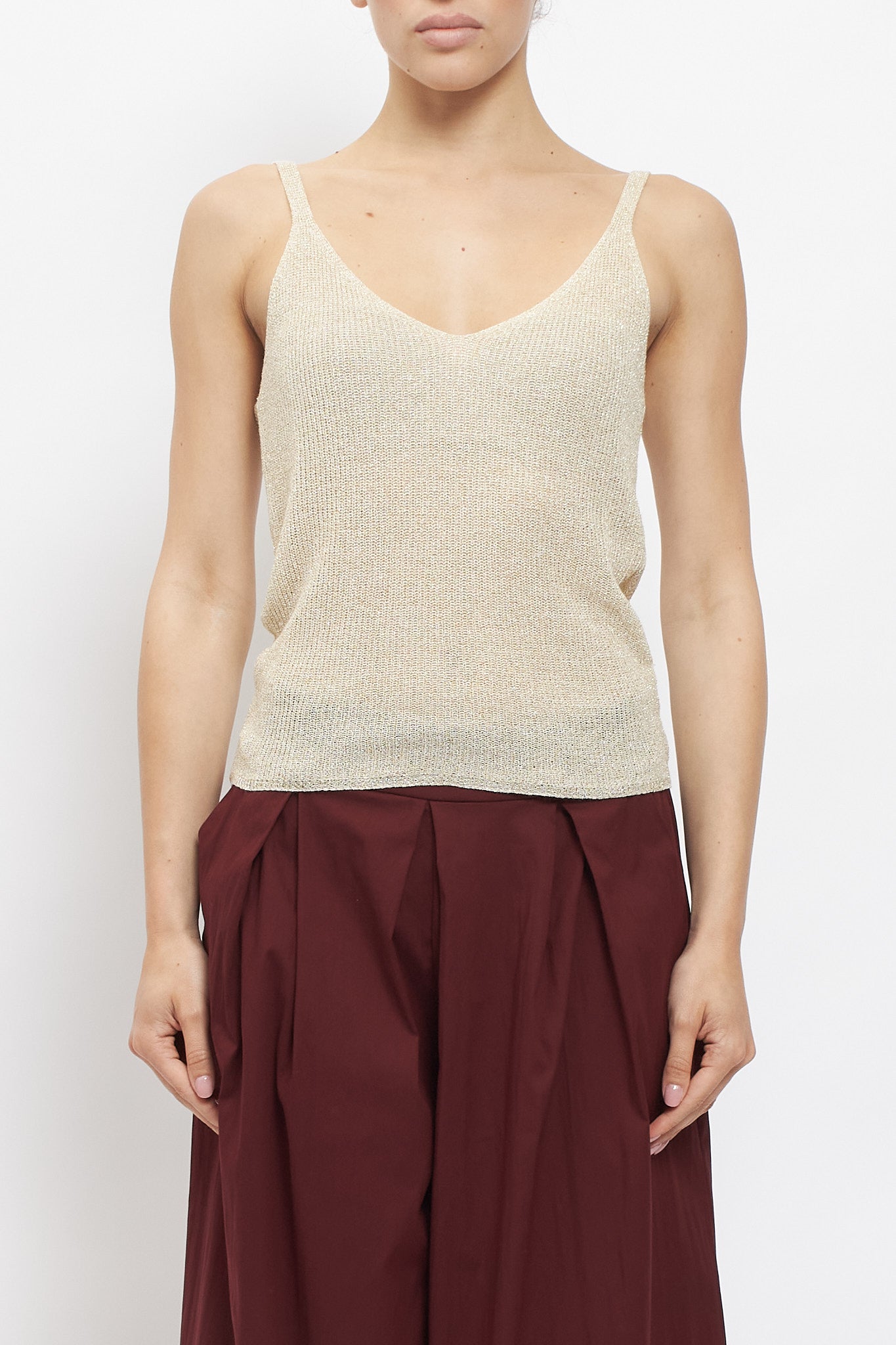 Top in lurex