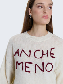 Maglione "anche meno"