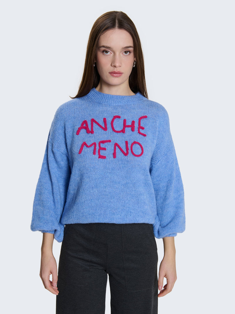 Maglione "anche meno"