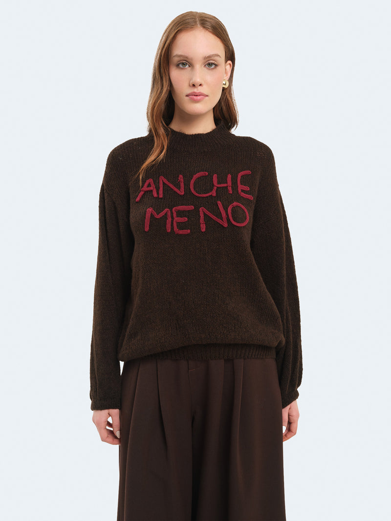 Maglione "anche meno"