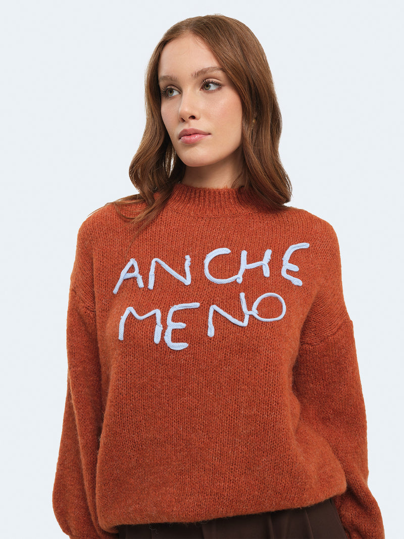 Maglione "anche meno"