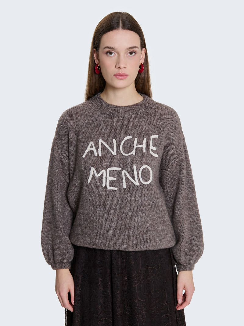 Maglione "anche meno"