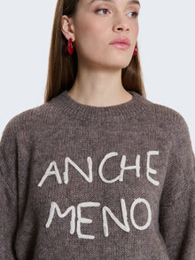 Maglione "anche meno"