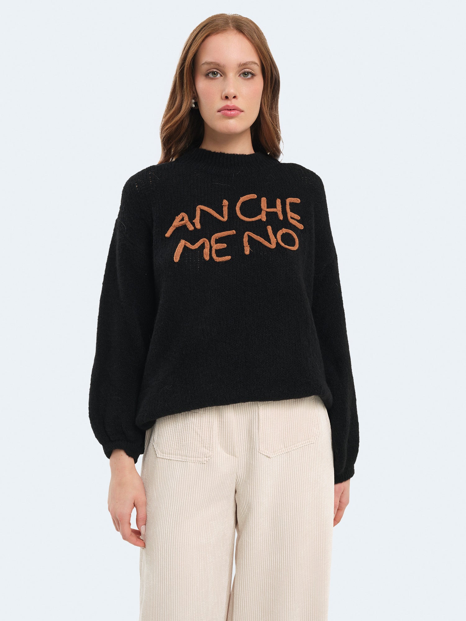 Maglione "anche meno"