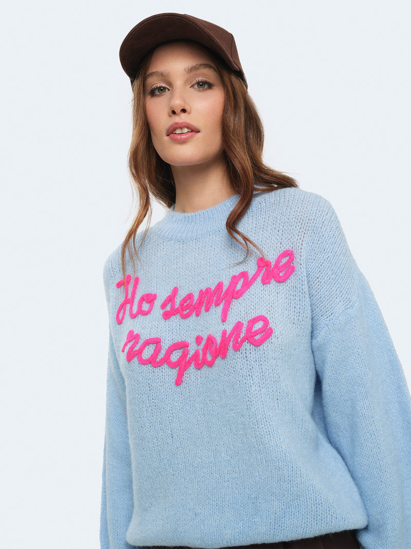 Maglione "ho sempre ragione"