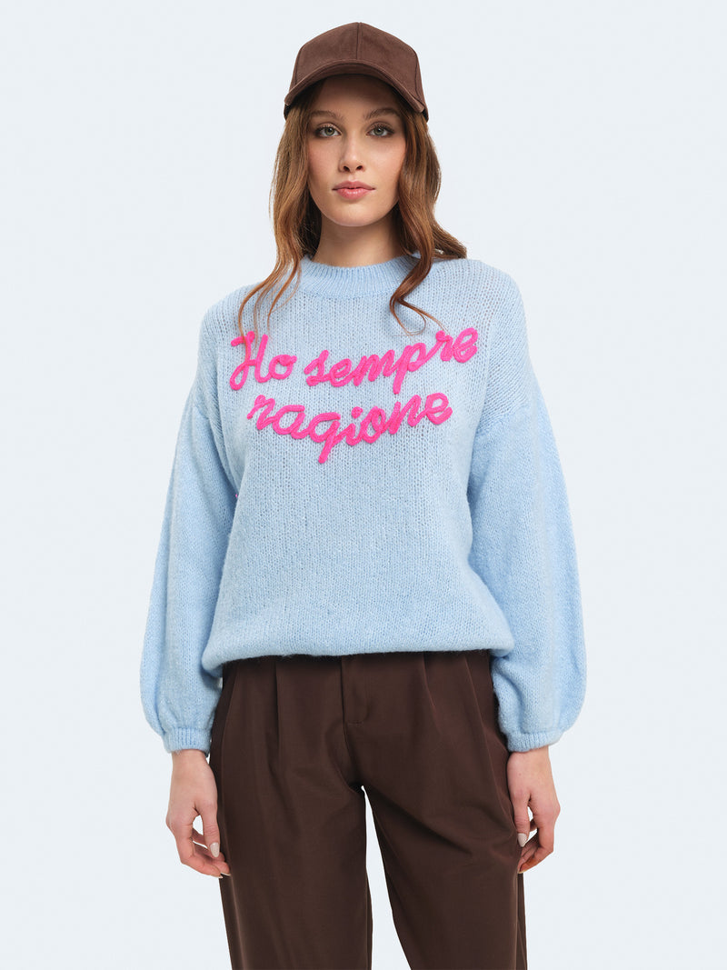 Maglione "ho sempre ragione"