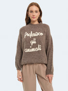 Maglione "preferisco gli animali"