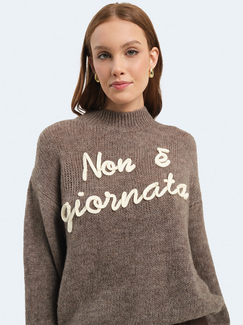 Maglione "non è giornata"