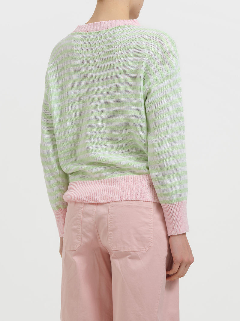 Maglia in cotone "Santa subito"