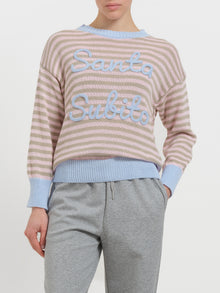 Maglia in cotone "Santa subito"