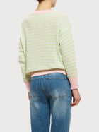 Maglioncino in cotone "Sono già oltre"