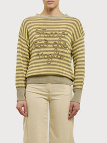 Maglioncino in cotone "Faccio ciò che voglio"