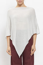 Poncho in lurex
