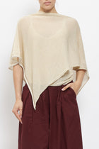 Poncho in lurex