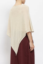 Poncho in lurex