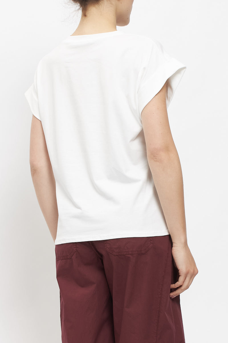 T-shirt con stampa Bassotto
