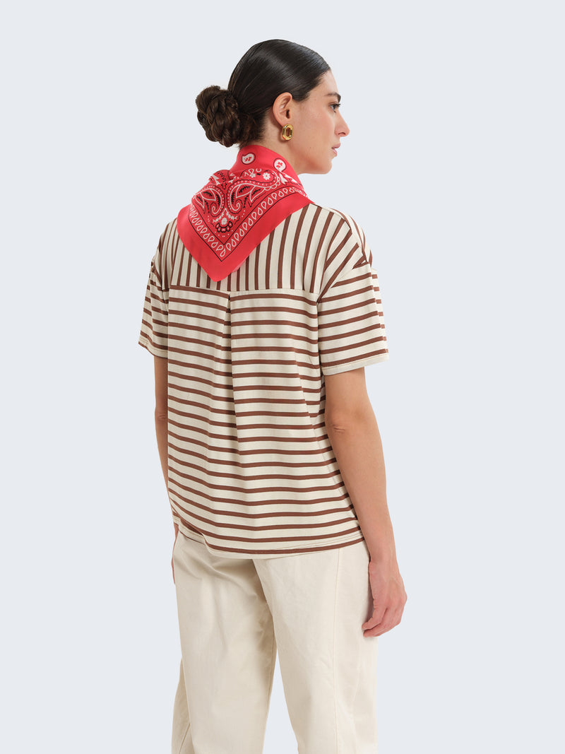 T-shirt a righe