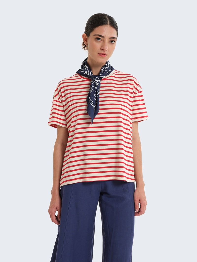 T-shirt a righe