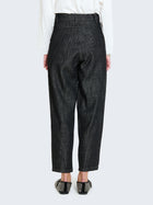 Pantaloni balloon in denim