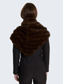 Mantellina in pelliccia