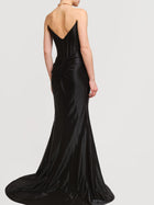 Abito lungo con corpetto