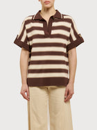 Maglia polo a righe