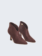 Stivaletti con scollo a punta