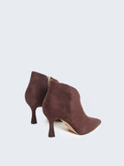 Stivaletti con scollo a punta