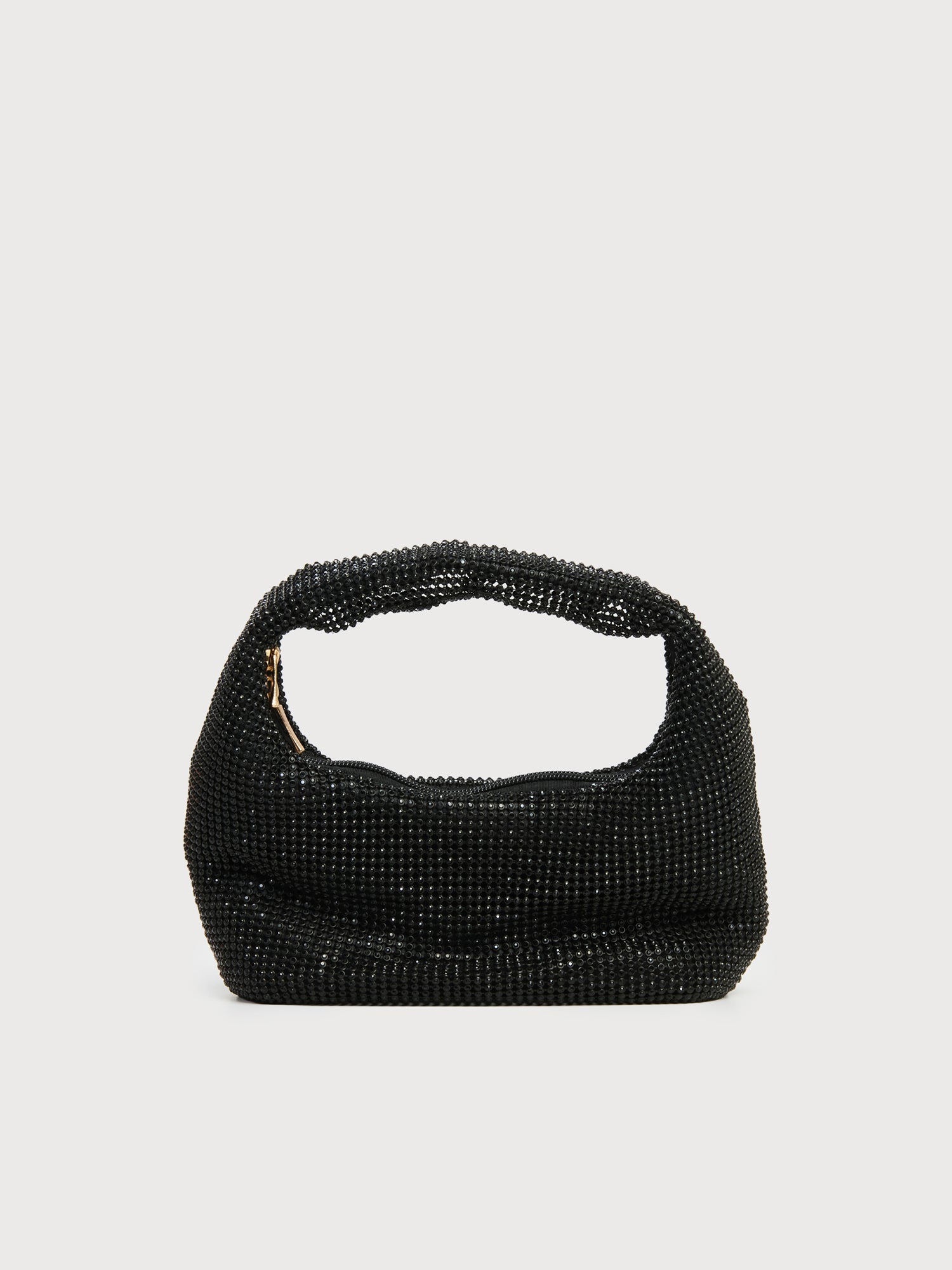 Borsa clutch con strass