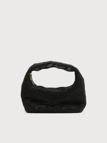 Borsa clutch con strass