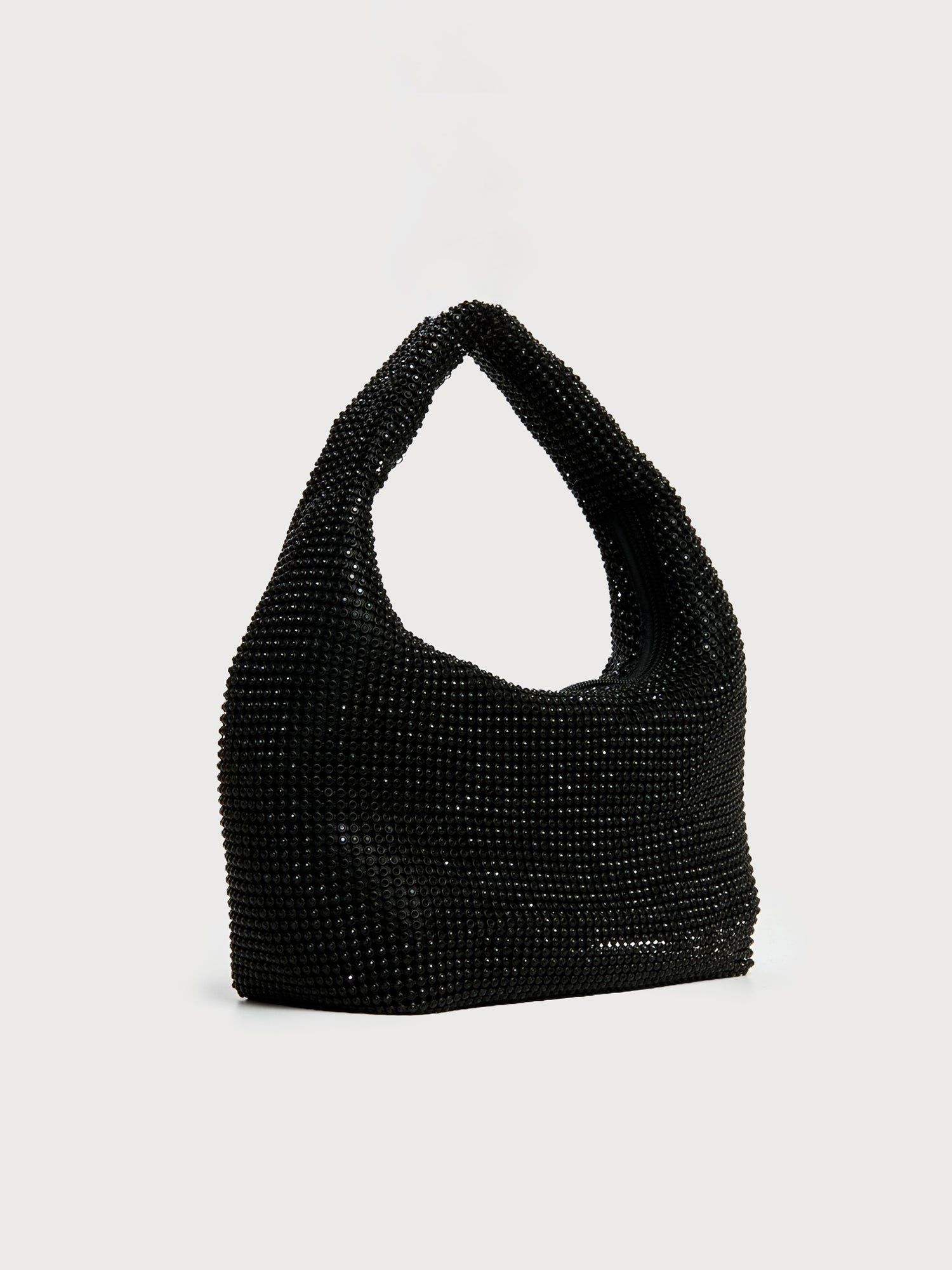 Borsa clutch con strass