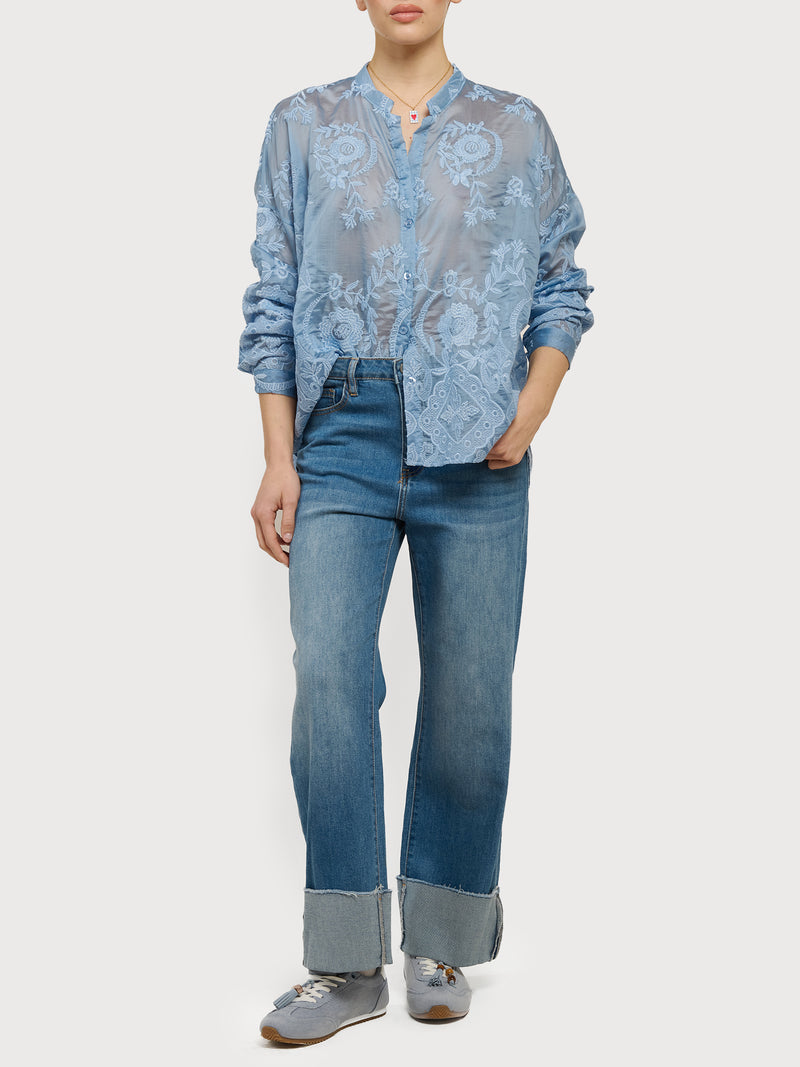 Camicia corena con nodo