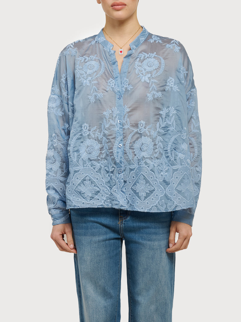 Camicia corena con nodo