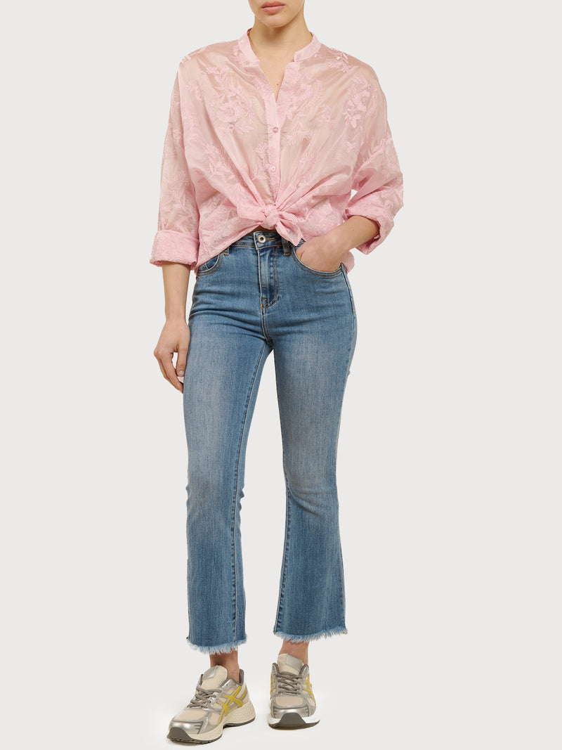 Camicia corena con nodo