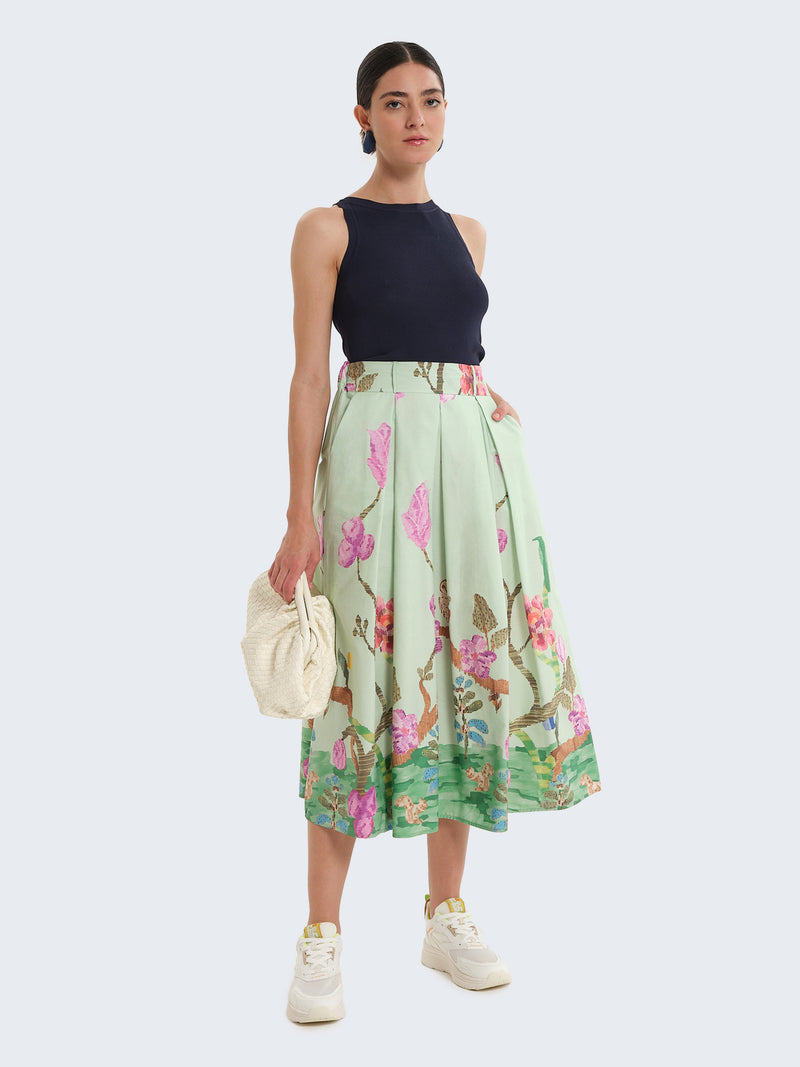 Canotta con scollo all'americana