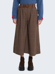 Pantagonna con fantasia tartan piccola