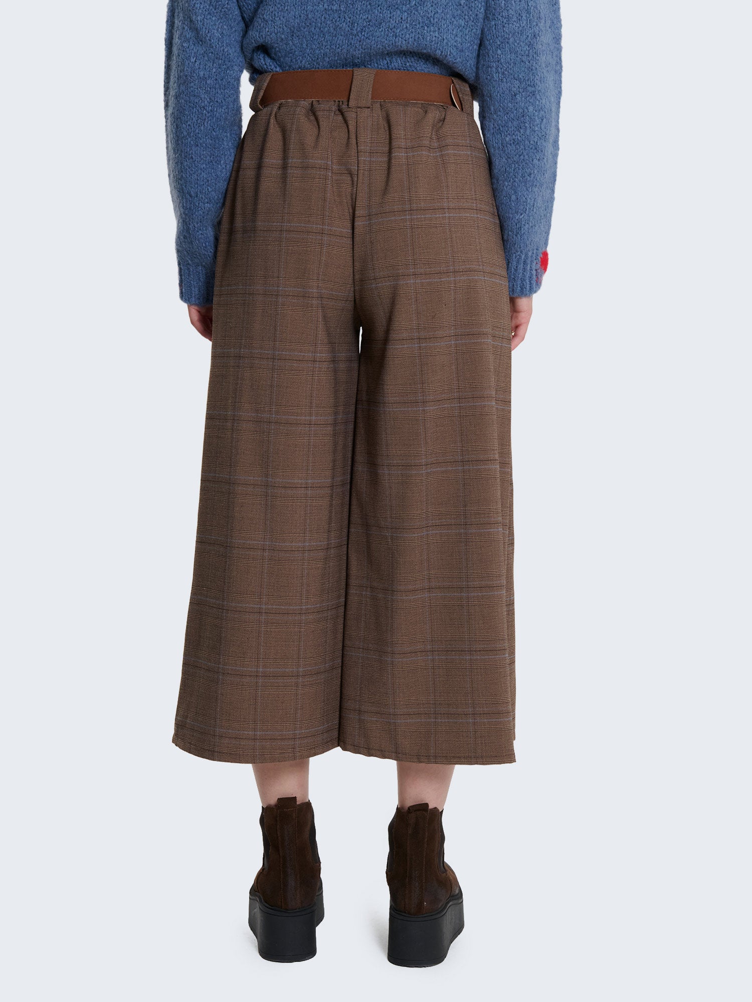 Pantagonna con fantasia tartan piccola