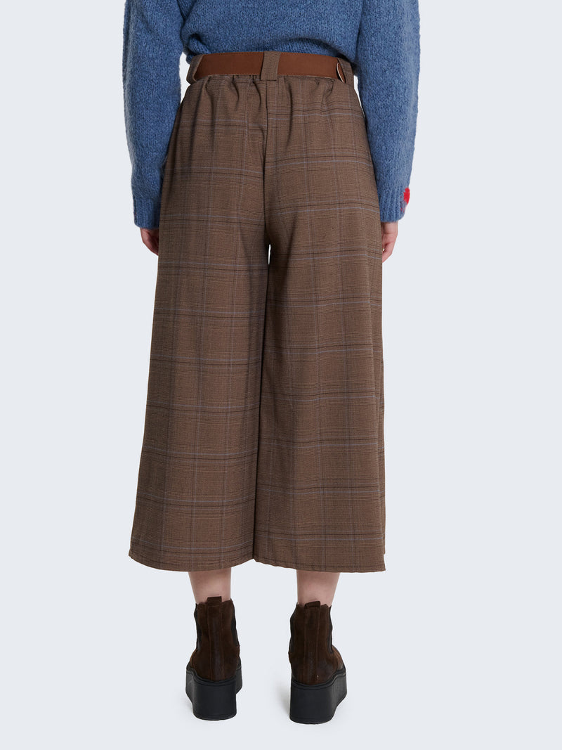 Pantagonna con fantasia tartan piccola