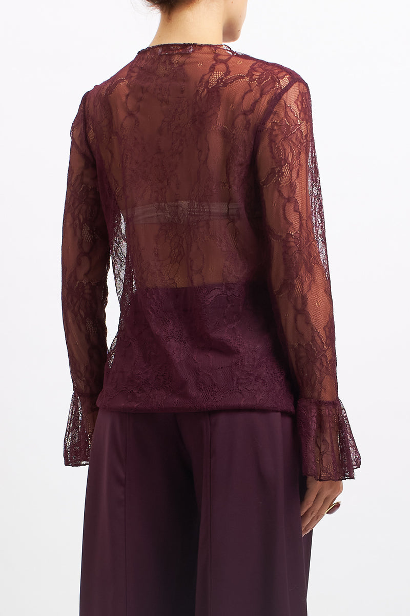 Maglia in pizzo