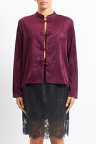 Giacca in stile kimono con alamari