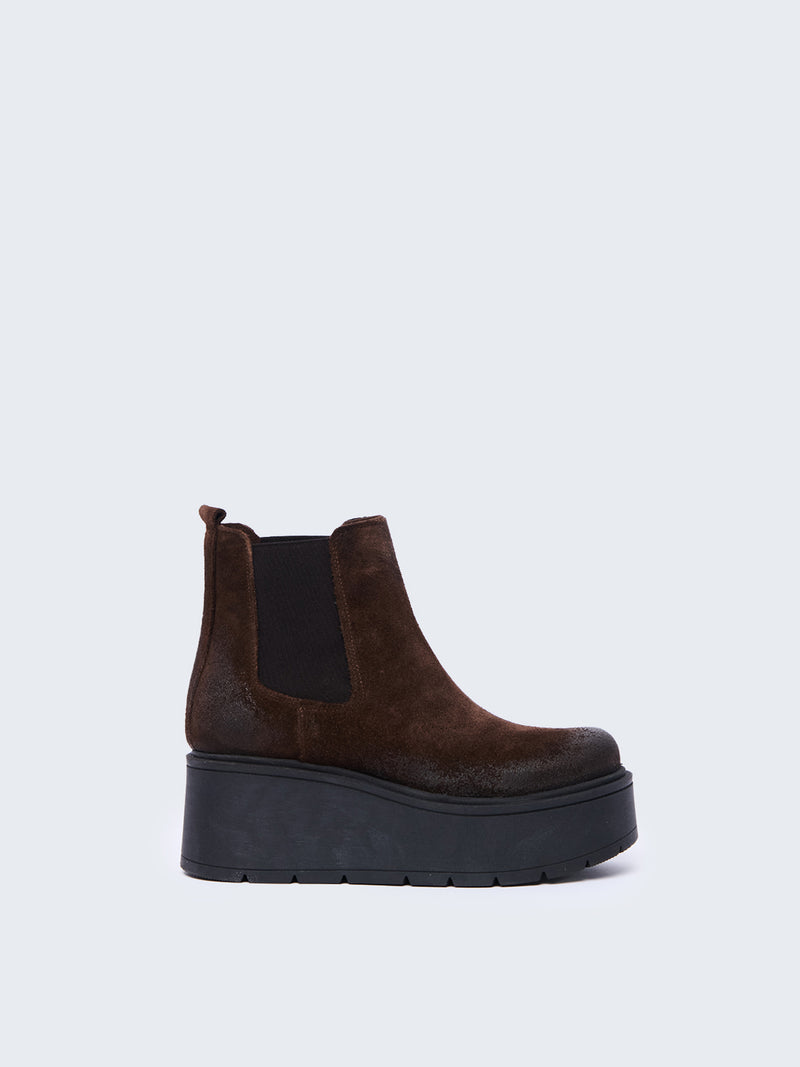 Stivaletto chelsea con platform