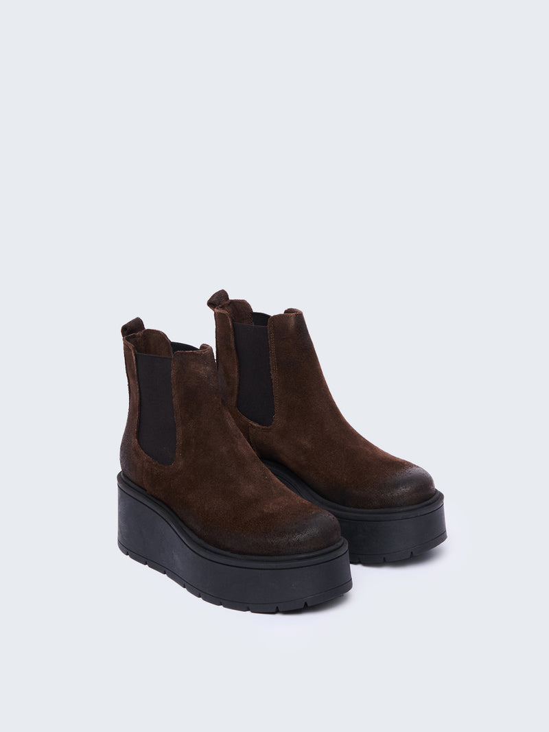 Stivaletto chelsea con platform