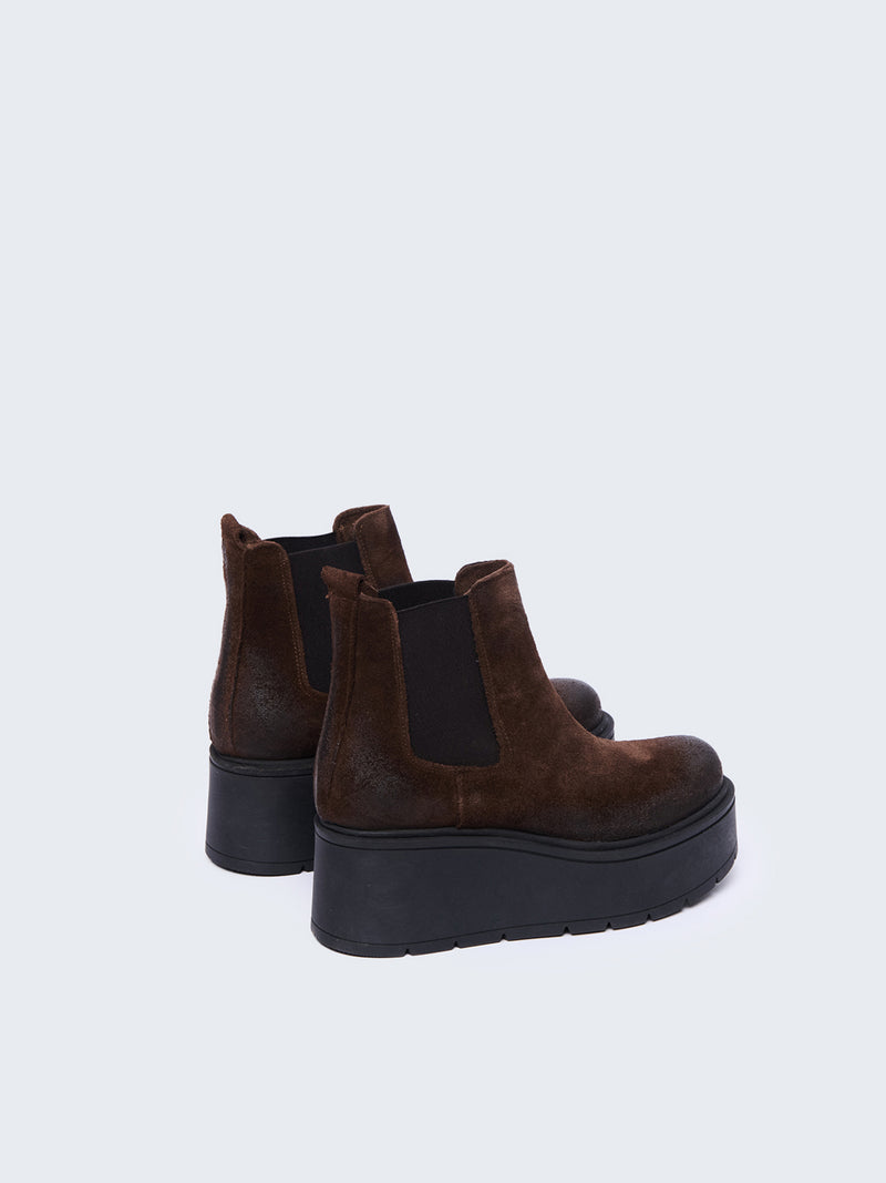 Stivaletto chelsea con platform