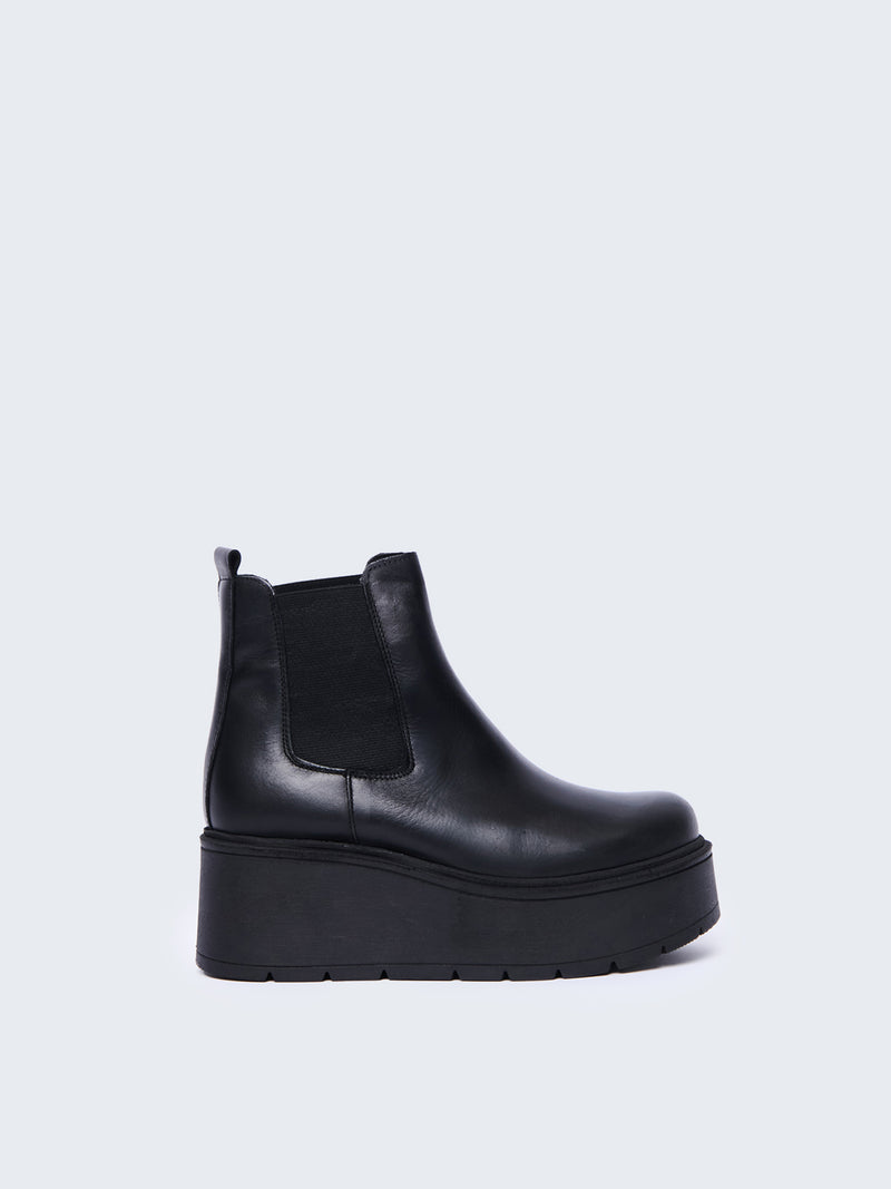 Stivaletto chelsea con platform