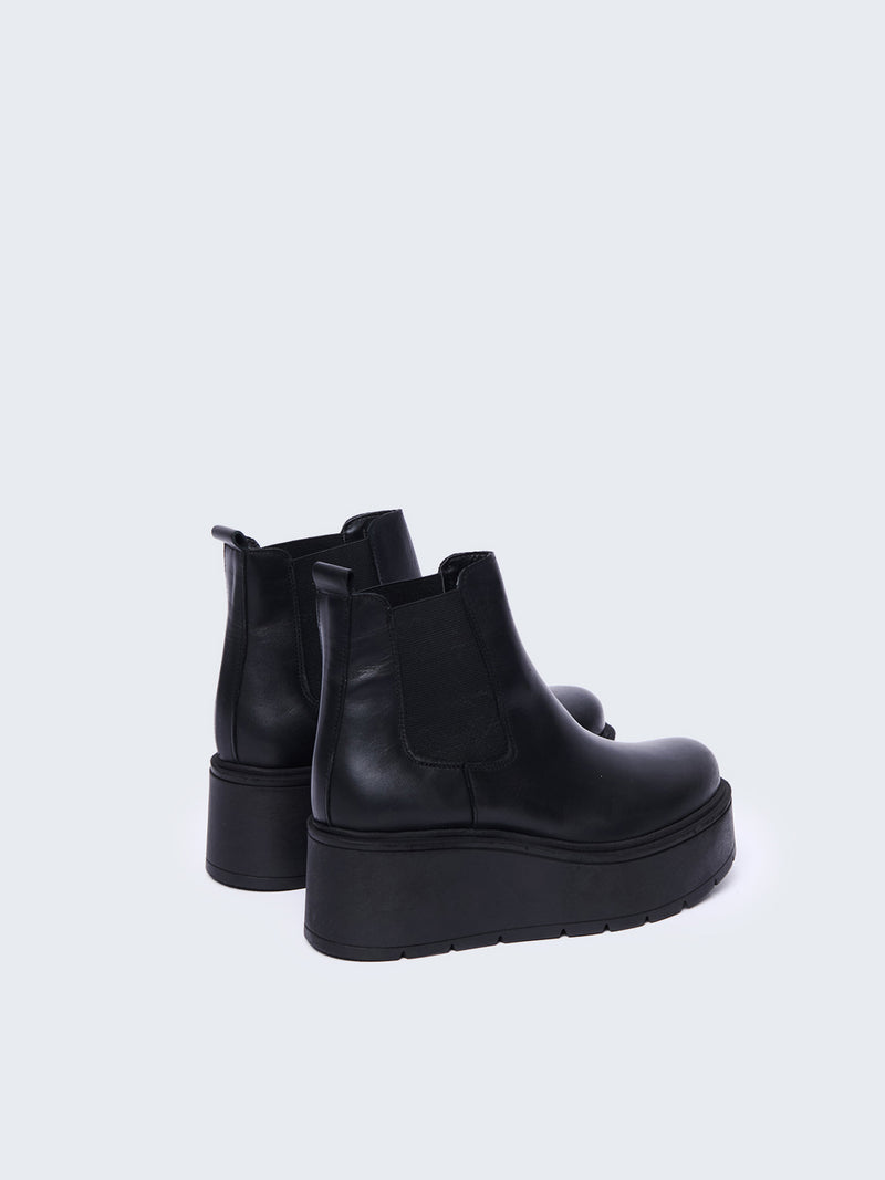 Stivaletto chelsea con platform